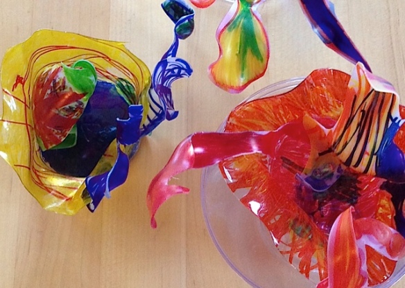 STEM to STEAM: Shrink Art Sculpture, Dale Chihuly Style